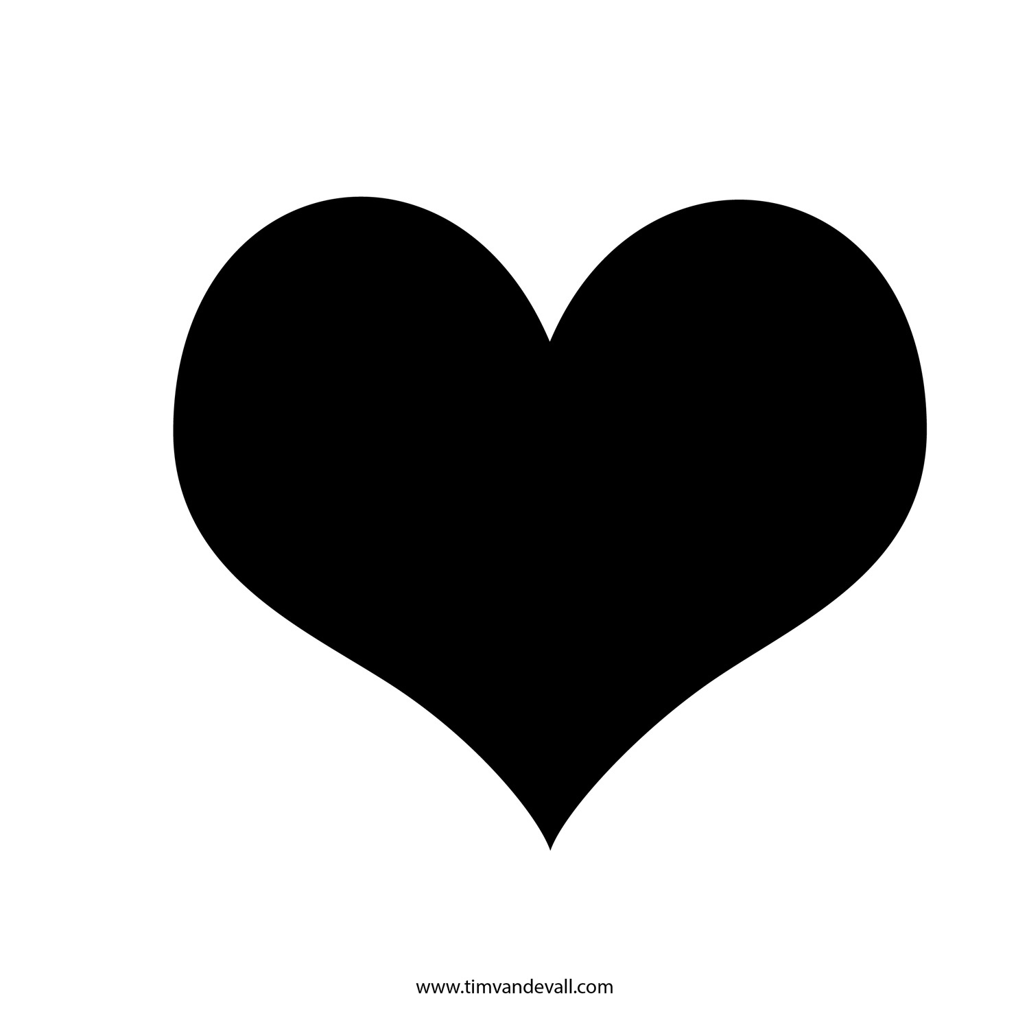 Download Heart Silhouette Clip Art - ClipArt Best