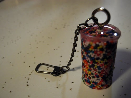 Sprinkles keychain