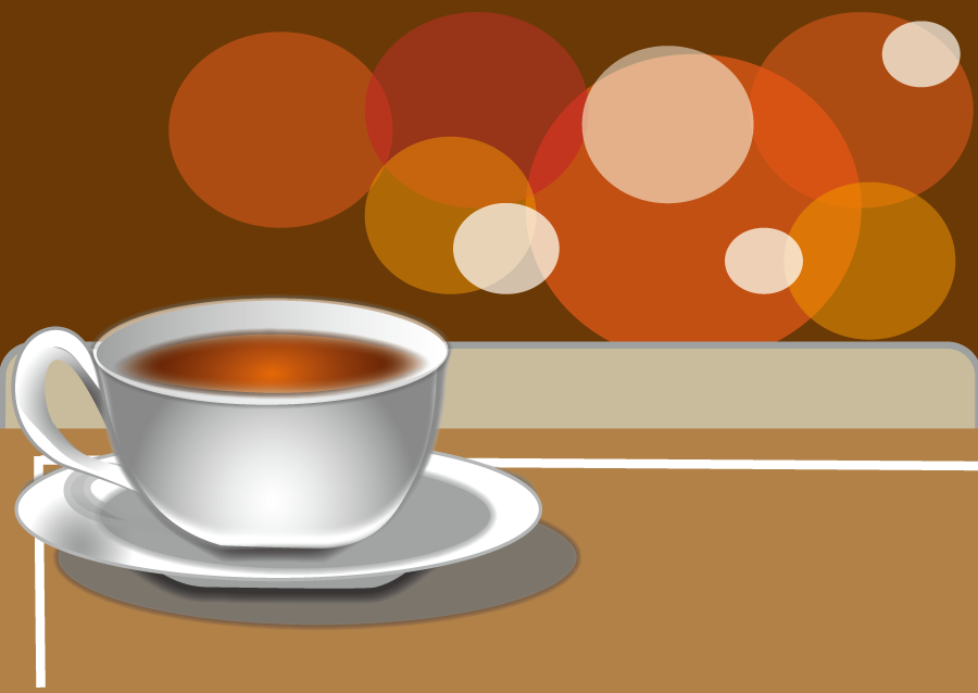 フリーイラスト 喫茶店でのホットコーヒーでアハ体験 Gahag 著作権フリー写真 イラスト素材集