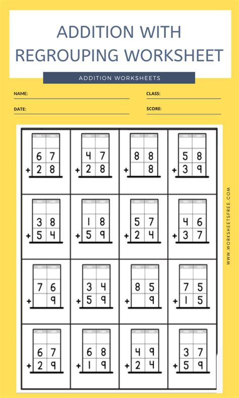 · add with numbers with 1,2 or 3 decimal places. addition with regrouping worksheet 3 worksheets free