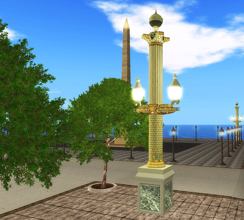 Paris Concorde Lamp SL