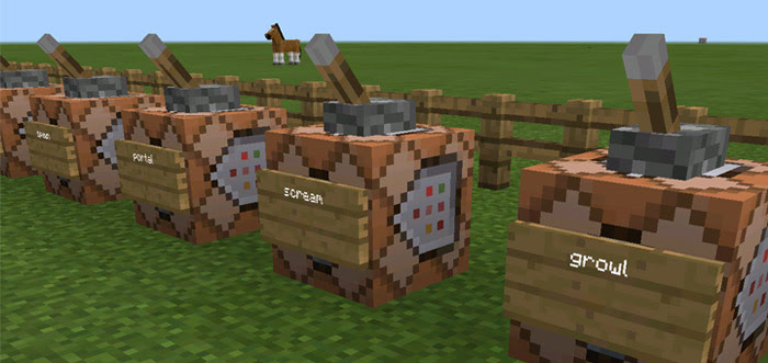 Creepy Sounds For Horror Maps Redstone Minecraft Pe Maps