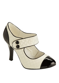 Matalan cream black quilt MJs