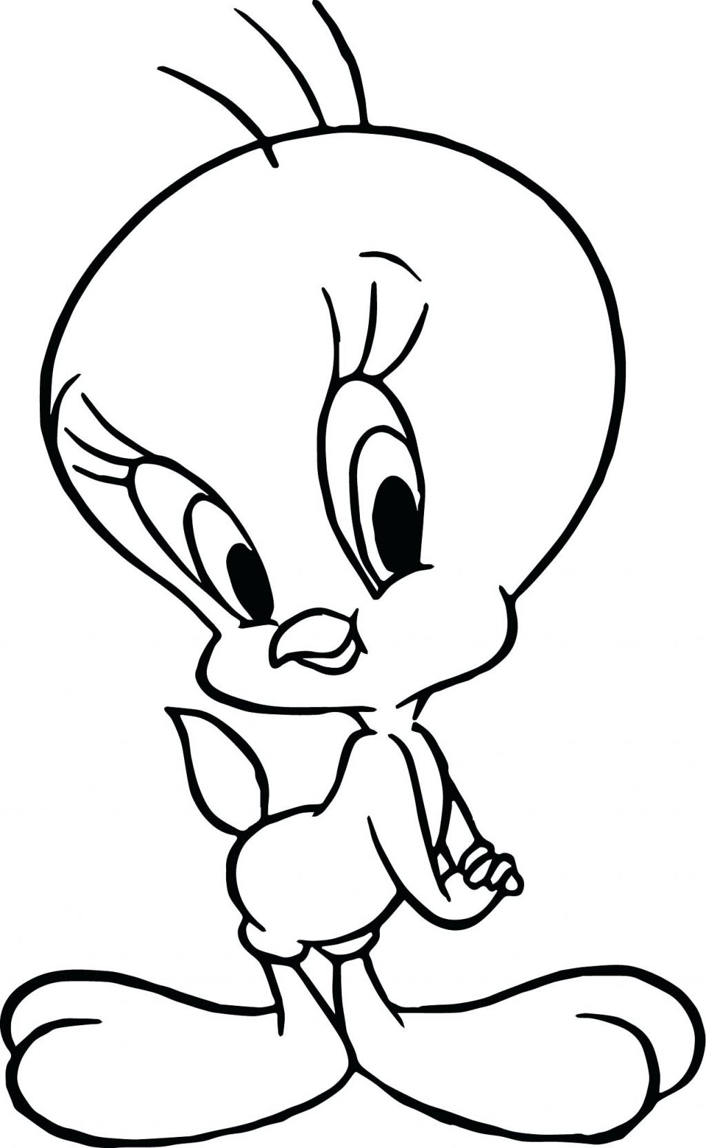 Download Tweety Bird Coloring Pages at GetDrawings | Free download
