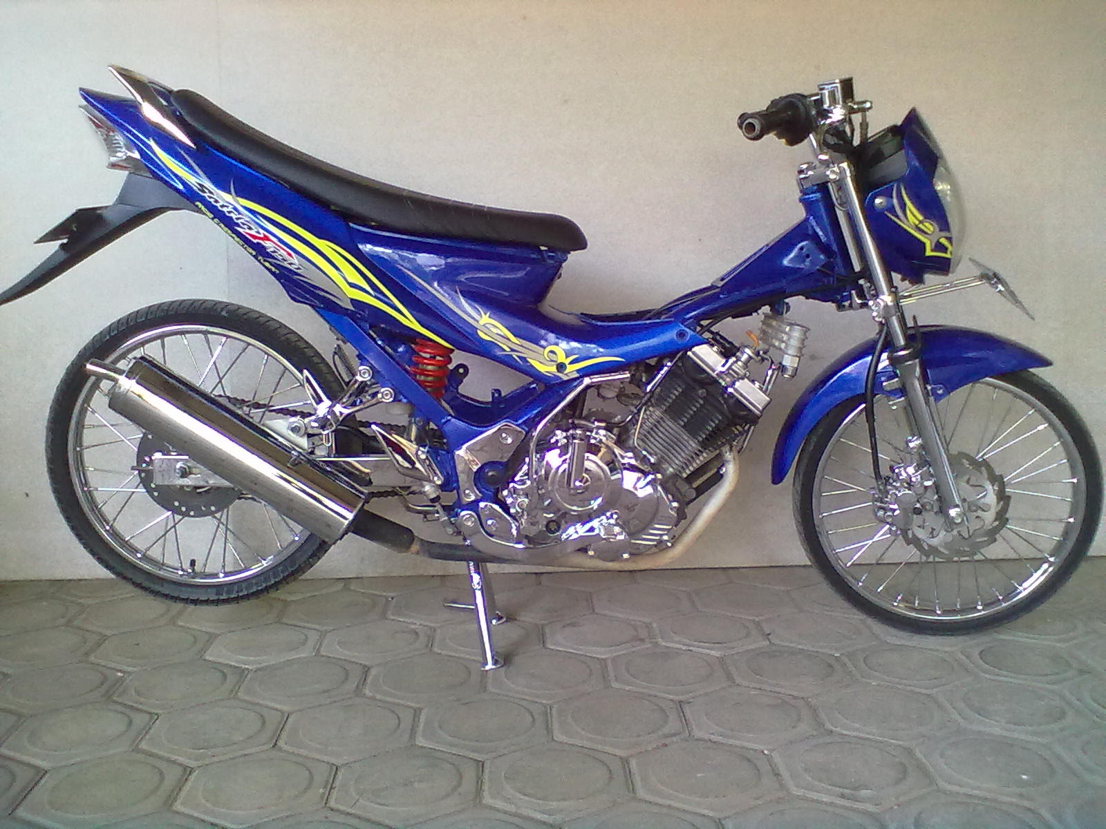Koleksi Modifikasi Satria Fu Jogja Terlengkap Cabang Modifikasi