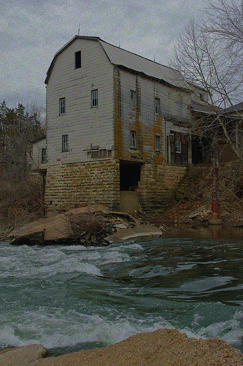 Old Mill - with Autochrome grain