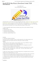 Gaya Terbaru 88+ Latihan Soal CPNS Online Gratis