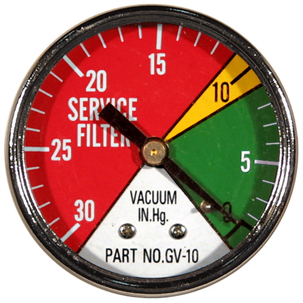  Filter  Indicator  Gauge  Use On Suction Line Only Filters  
