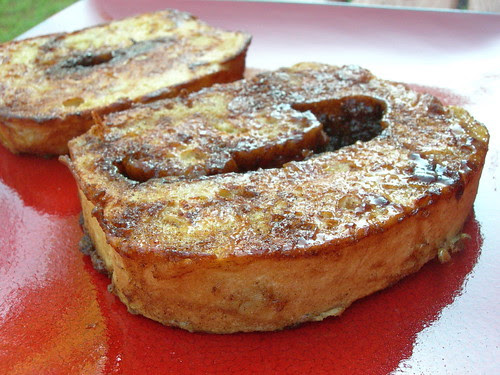 Oven baked french toast