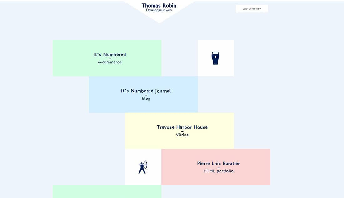 Thomas Robin grid website