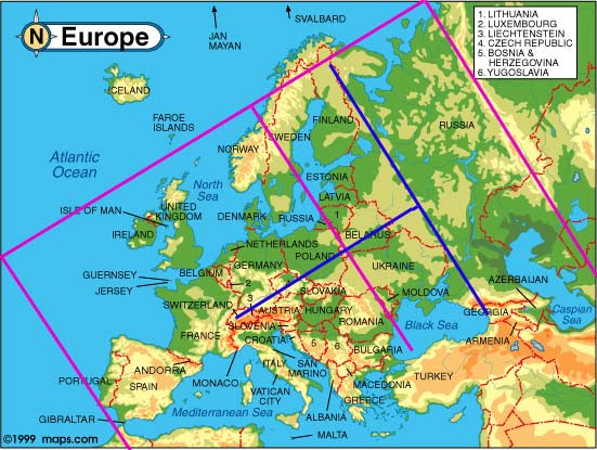 aggression in europe map. Please see on the above map a