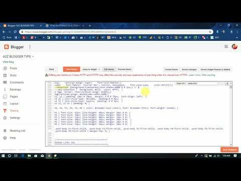 HOW TO CHANGE SELECTION BACKGROUND AND FONT COLORS IN ADVANCED