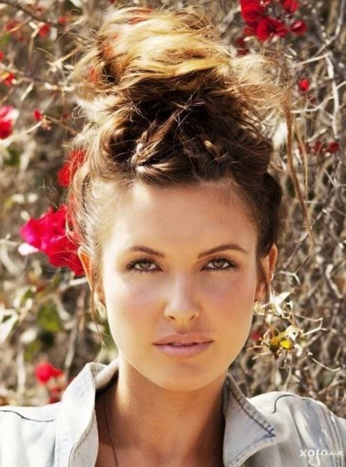 Hairstyles With Braiding Hair / 14 Amazing Front Bun Hairdo for The Holidays