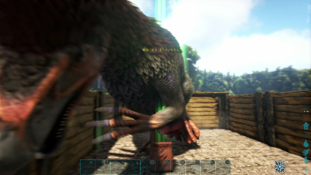 Ark 感想11話 テリジノサウルス捕獲大作戦 前編 Ps4超ゲーム評価と感想 友達がいない男