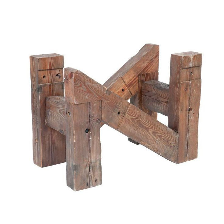 Shaped Wooden Table Base | DIY | Pinterest