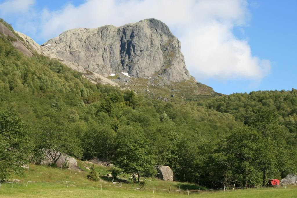 Der oppe er målet vårt for kvelden! :D