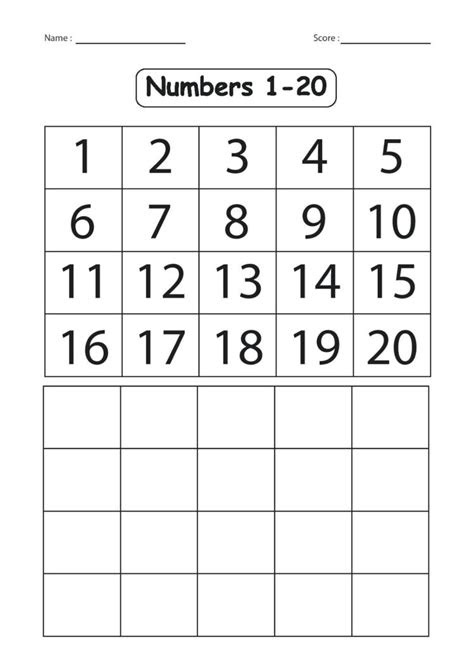  math worksheets for kindergarten numbers 1 20 alphabetworksheetsfreecom