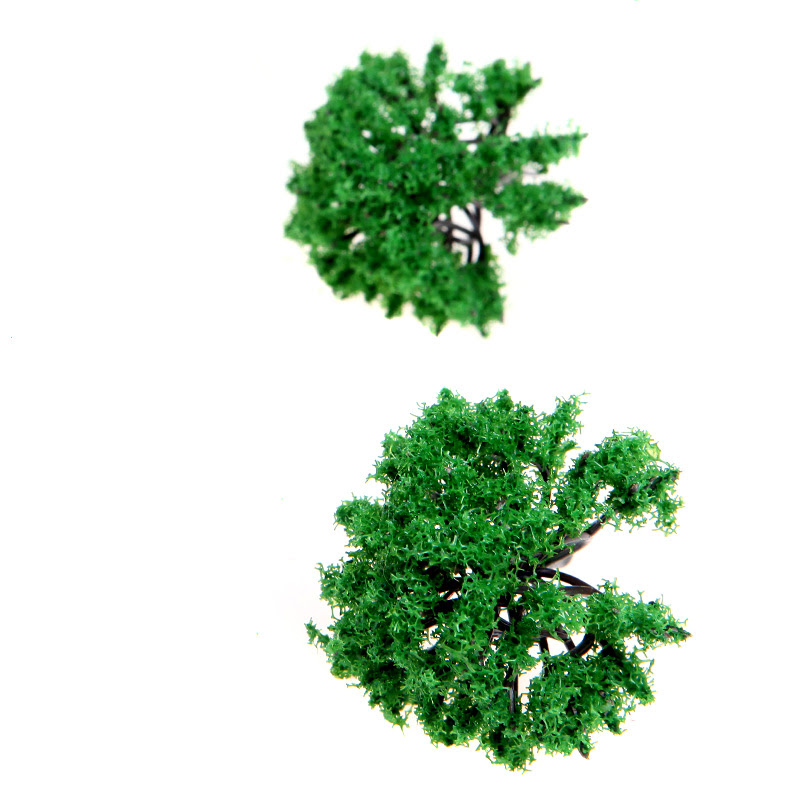 Scale 1:100 Model Trees Building Park Street Layout Railroad Train 