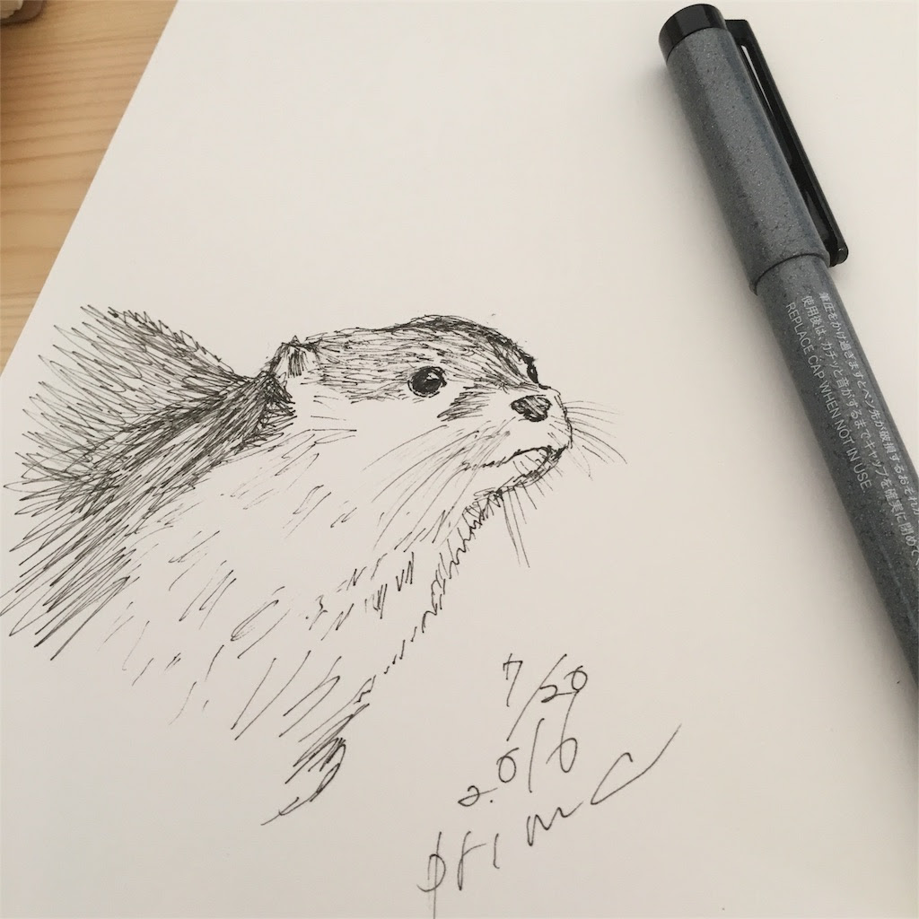 5分間スケッチ毎日やります 9日目 画家のそこんとこ