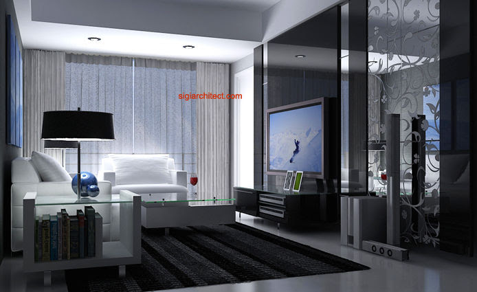 Desain Interior Apartemen  Minimalis Modern