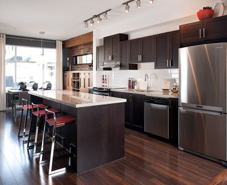 Different woods - Functional and stylish kitchens we love