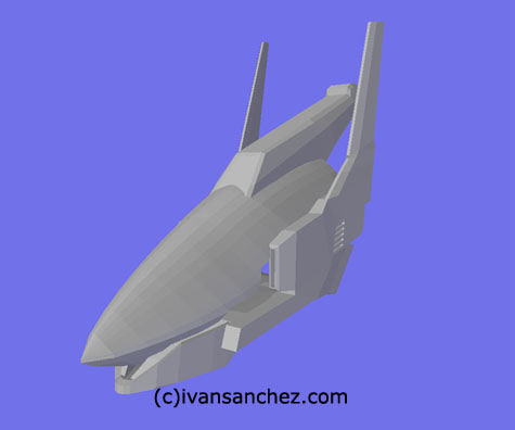 mobile suit bucue hound cerebus gundam 3d mesh cg sandrum