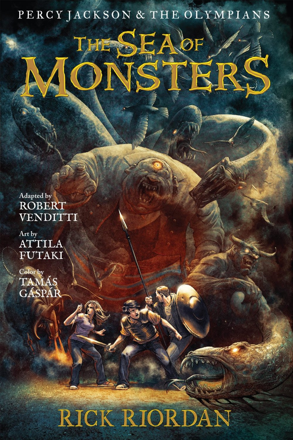 Rick Riordan The Sea Of Monsters (Graphic Novel)