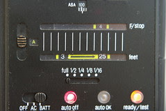 Sunpak 422D thyristor flash and Pentax F 35-70mm f/3.5-4.5 