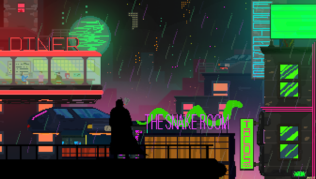 Jeux Pixel Art Cyberpunk Cyberpunk, Anime, Pixel Art.