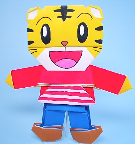 キャラ折りのススメ Chara Ori 折り紙でしまじろう 体付き