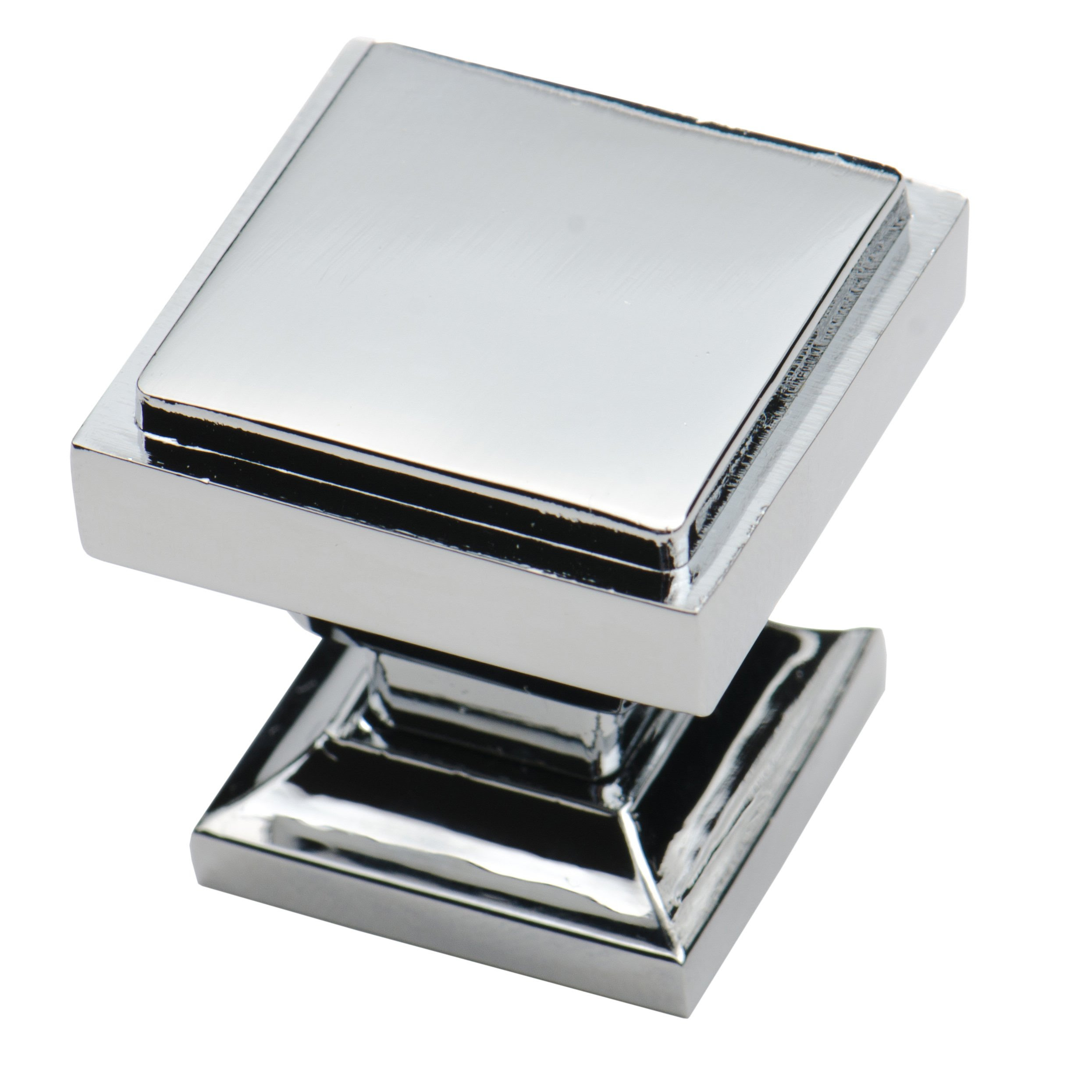 Southern Hills Polished Chrome Square Cabinet Knobs - Pack ...