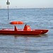 Cesenatico, pattino rosso