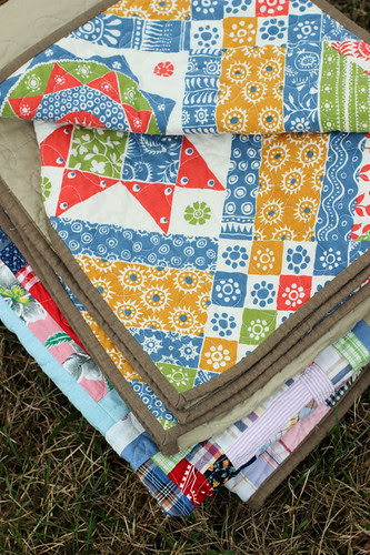 Rescused Logcabin Quilt by Jeni Baker