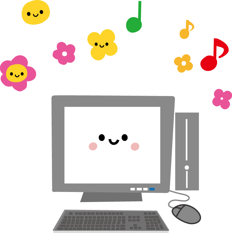 パソコンのイラスト 無料イラスト フリー素材