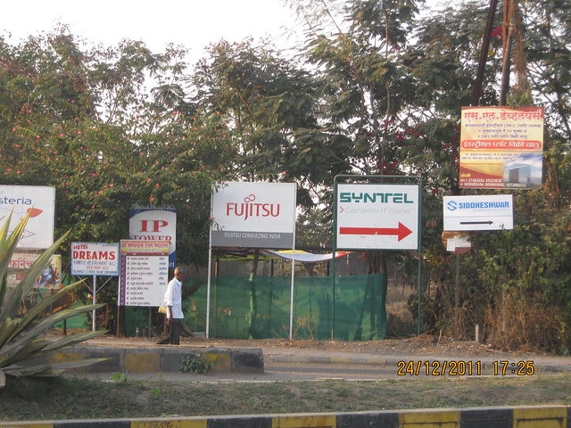 Syntel and other IT companies in Talawade IT Park - Visit to Kushal Swarnali Township, 1 BHK & 2 BHK Budget Flats at Chakan, Pune 410 501