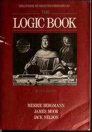 The Logic BookBy Merrie Bergmann, James Moor, Jack Nelson