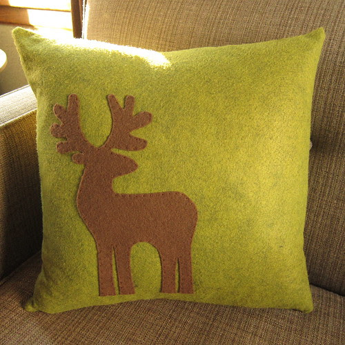 Reindeer Pillow