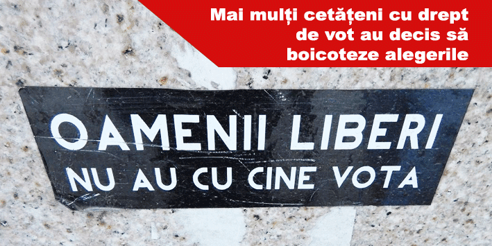 Eu Nu Votez Stop Vot Nu Vota De Ce Alegerile Trebuie Boicotate C