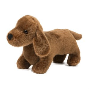 Dachshund Plush Stuffed Animal 8 Inch at Animalden.com