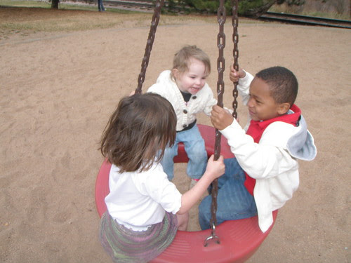 Tire swinging