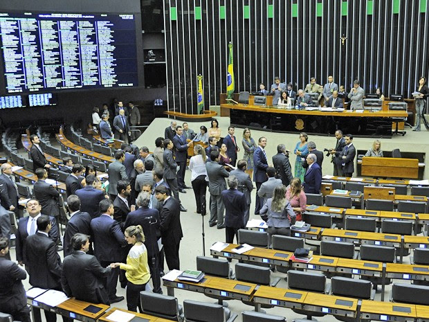 Plenário da Câmara dos Deputados em sessão desta quinta-feira (16) (Foto: Maryanna Oliveira / Câmara dos Deputados)