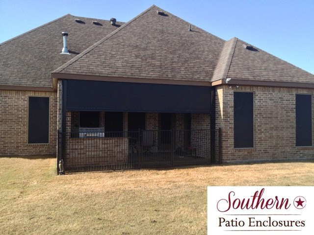 High Wind Patio Enclosure "wall" patio curtains by ...