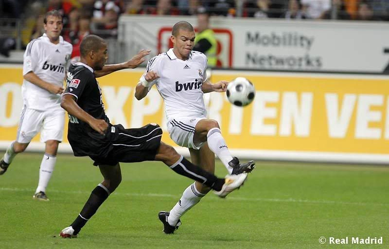 real madrid eintracht match 1-1