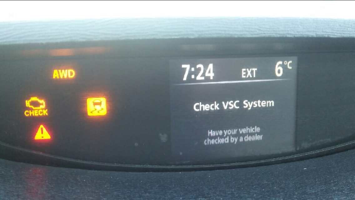 Vsc System Dash Light Toyota Nation Forum