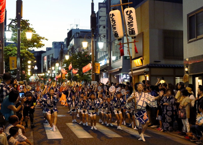 ２０１６年７月２９日 神楽坂 阿波踊りを見てきました ギン太パパのブログ