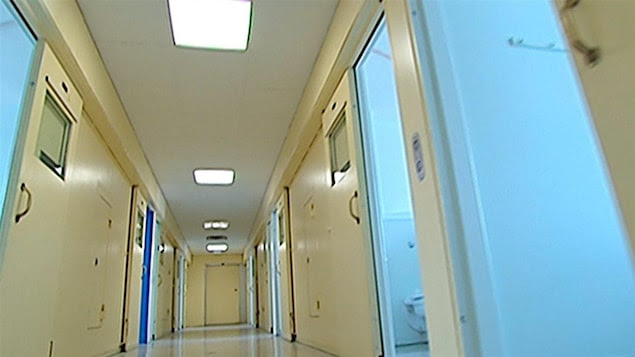 Un couloir de l'Institut Philippe-Pinel, à Montréal (archives)