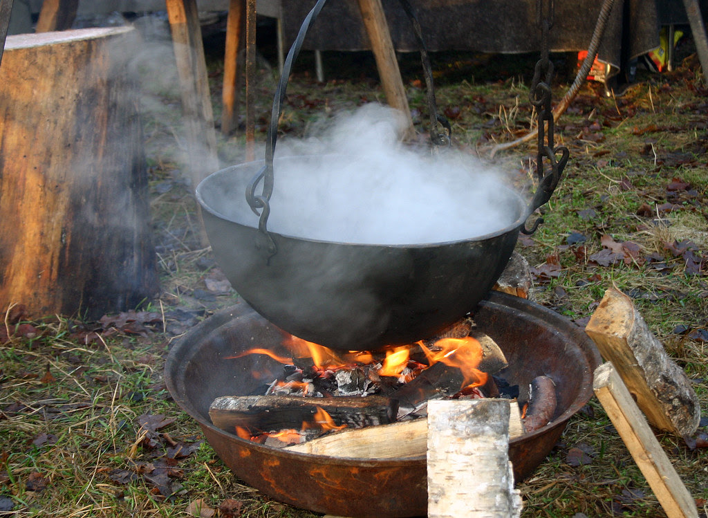 Cooking On An Open Fire