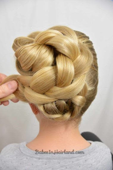 Easy Braided Updo from BabesInHairland.com