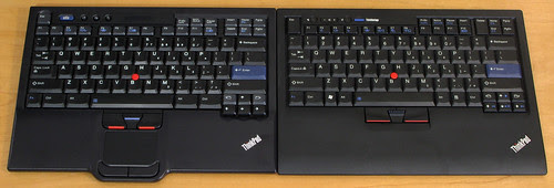 ThinkPad USB Keyboard: Top view