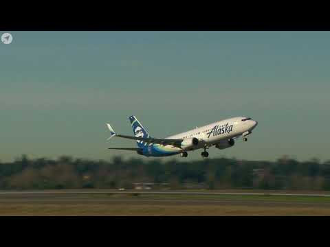 Video Alaska Air Destinations Map
